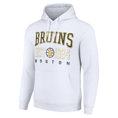 NHL Boston Bruins Starter Retro Graphic Pullover Hoodie