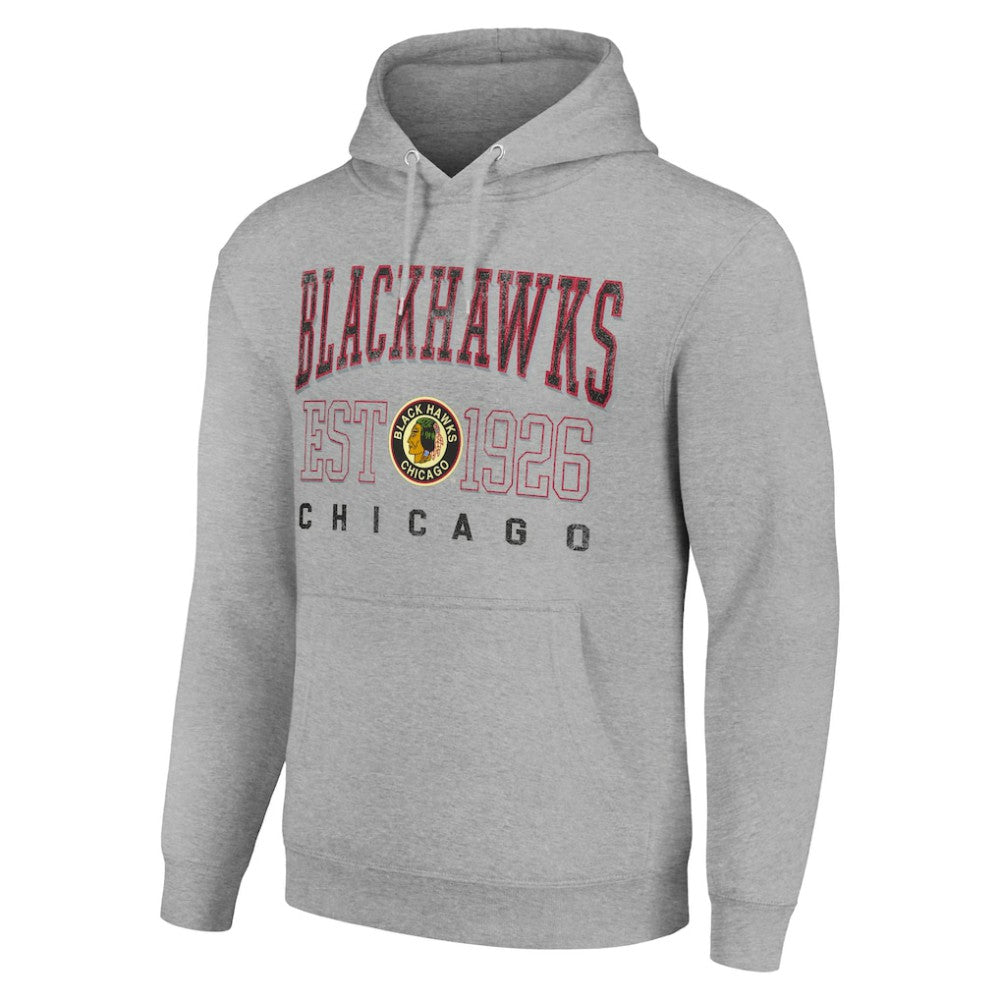 NHL Chicago Blackhawks Starter Retro Graphic Pullover Hoodie