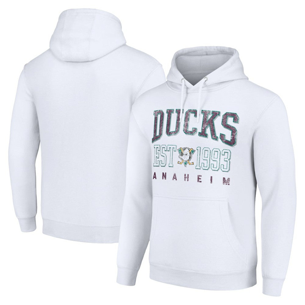 NHL Anaheim Ducks Starter Retro Graphic Pullover Hoodie