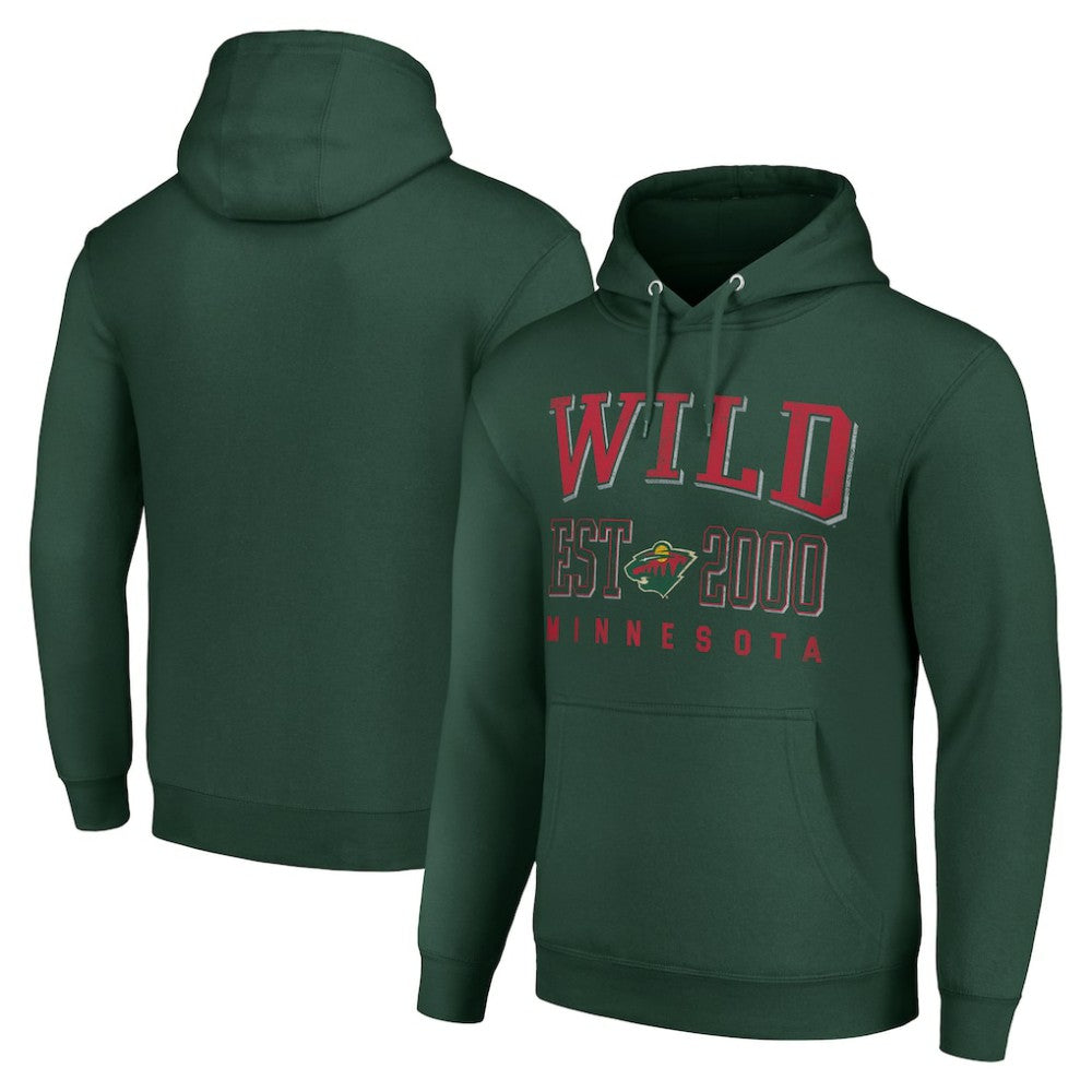 NHL Minnesota Wild Starter Graphic Pullover Hoodie
