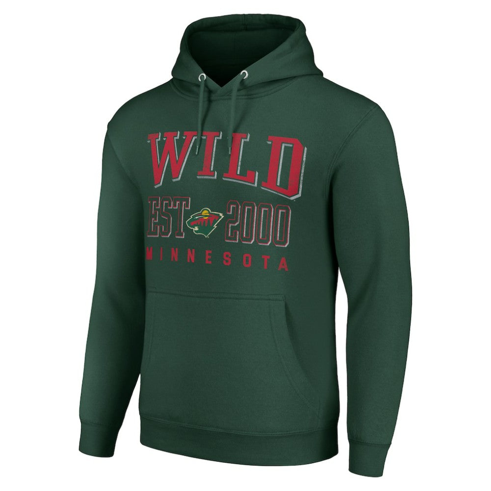 NHL Minnesota Wild Starter Graphic Pullover Hoodie