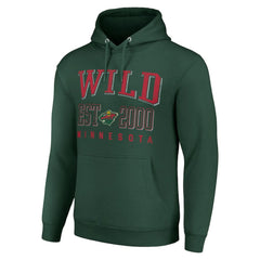 NHL Minnesota Wild Starter Graphic Pullover Hoodie