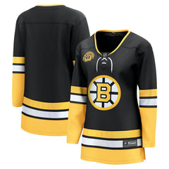 NHL Boston Bruins Fanatics Women's Alternate 100th Anniversary Breakaway Jersey
