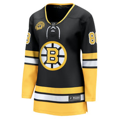 NHL David Pastrnak Boston Bruins Fanatics Women's 100th Anniversary Breakaway Jersey