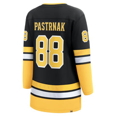 NHL David Pastrnak Boston Bruins Fanatics Women's 100th Anniversary Breakaway Jersey