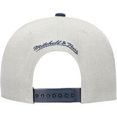 Gray New York Yankees Mitchell & Ness Knock Out Panel Snapback Hat