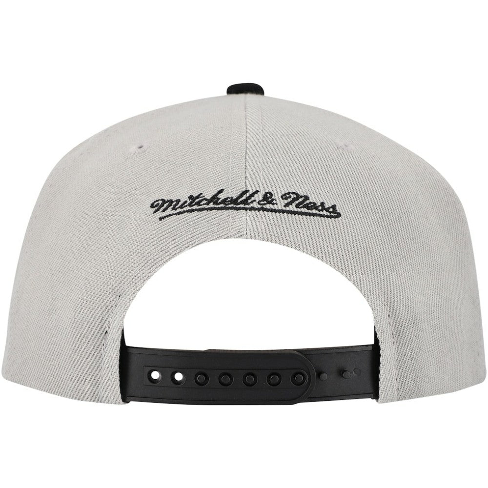 Gray Pittsburgh Pirates Mitchell & Ness Knock Out Panel Snapback Hat