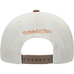 Gray/Brown San Diego Padres Mitchell & Ness Knock Out Panel Snapback Hat