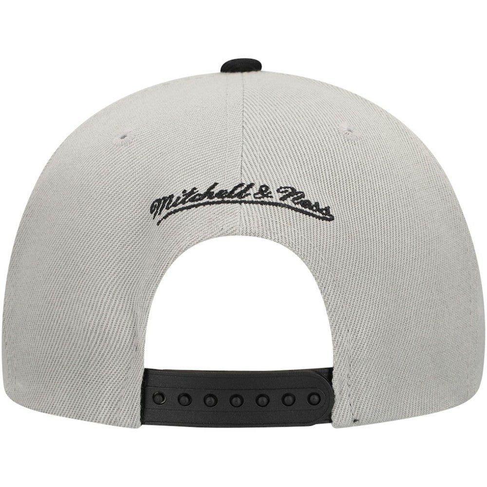 Gray San Francisco Giants Mitchell & Ness Knock Out Panel Snapback Hat