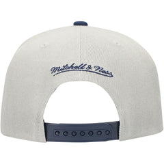 Gray Boston Red Sox Mitchell & Ness Knock Out Panel Snapback Hat