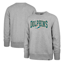'47 Varsity Block Headline Pullover Sweatshirt - Miami Dolphins Pullover