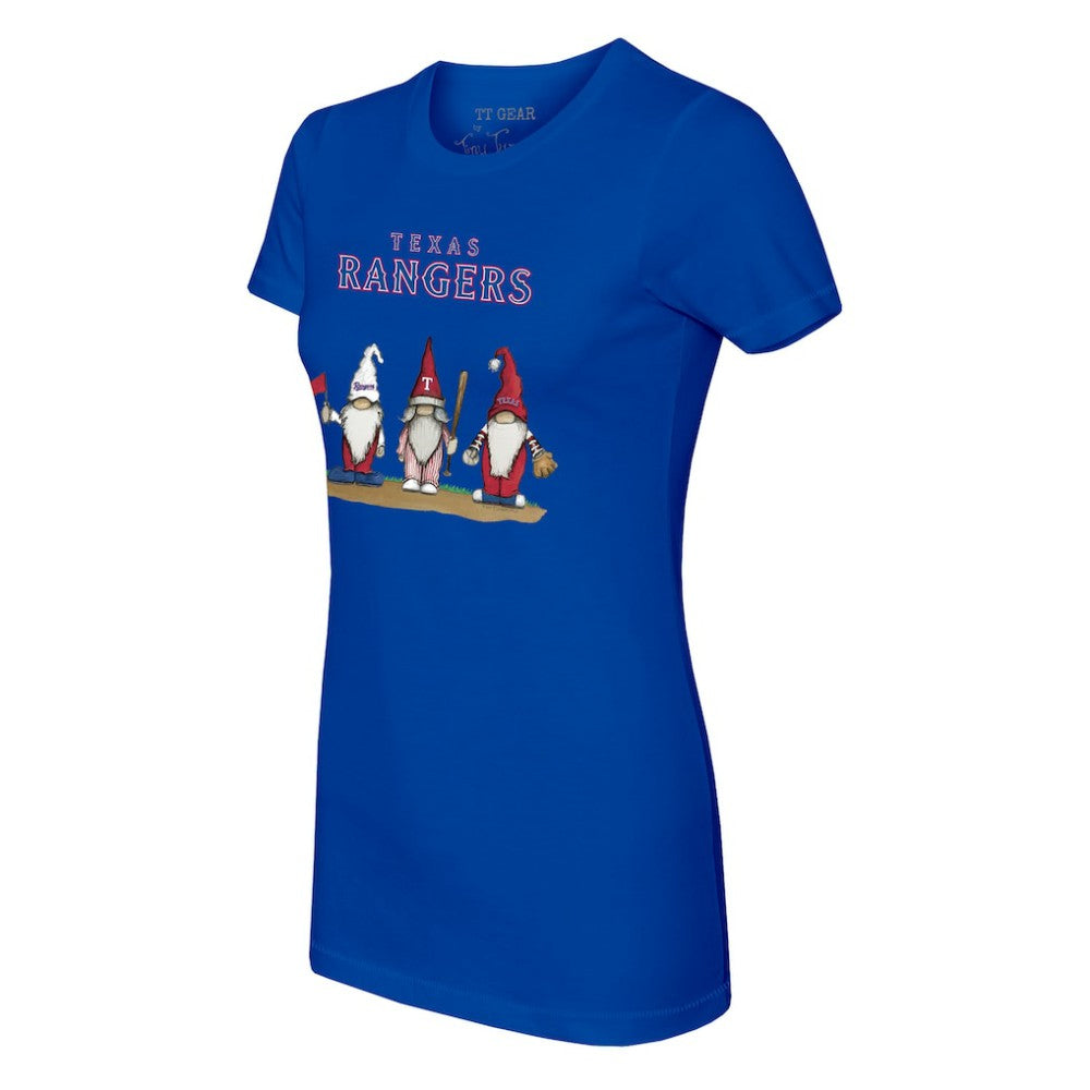 Royal Texas Rangers Tiny Turnip Women's Gnomes T-Shirt