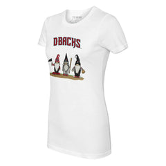 White Arizona Diamondbacks Tiny Turnip Women's Gnomes T-Shirt