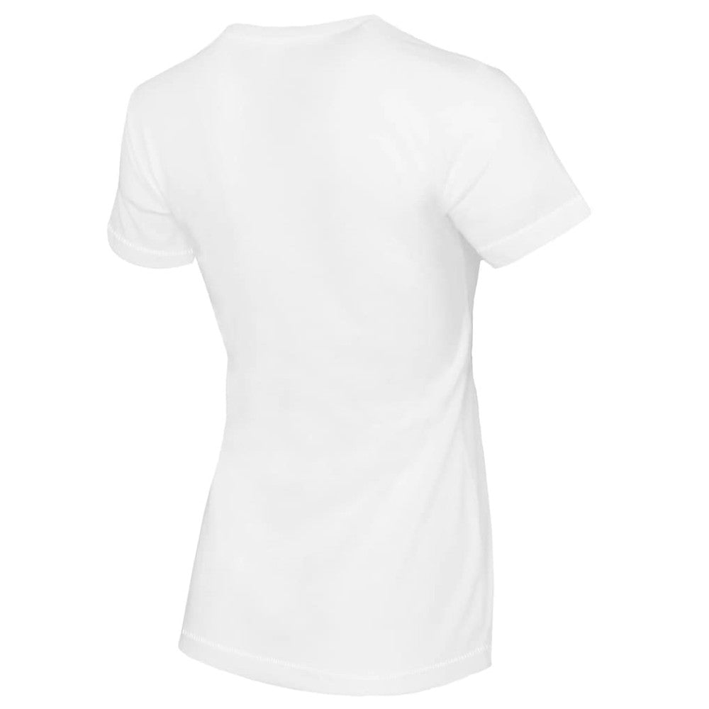 White Boston Red Sox Tiny Turnip Women's Race Car T-Shirt