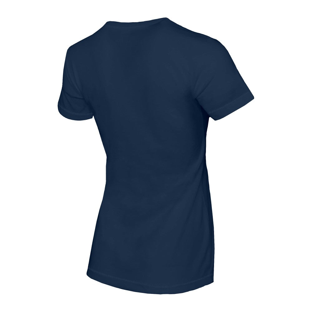 Navy Milwaukee Brewers Tiny Turnip Women's Triceratops T-Shirt