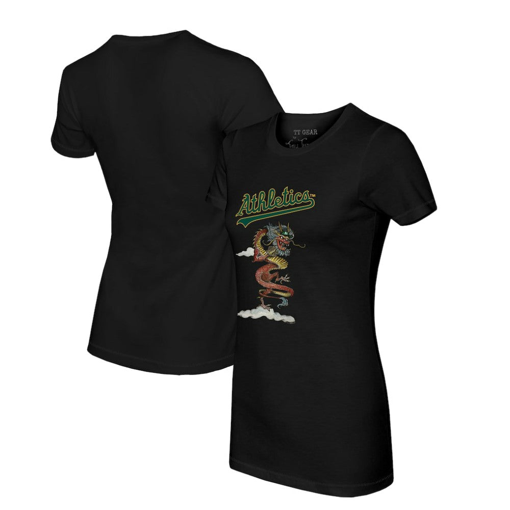 Black Athletics Tiny Turnip Women's 2024 Year of the Dragon T-Shirt