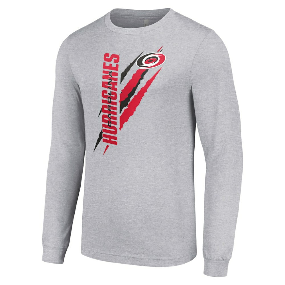 NHL Carolina Hurricanes Starter Color Scratch Long-Sleeve T-Shirt