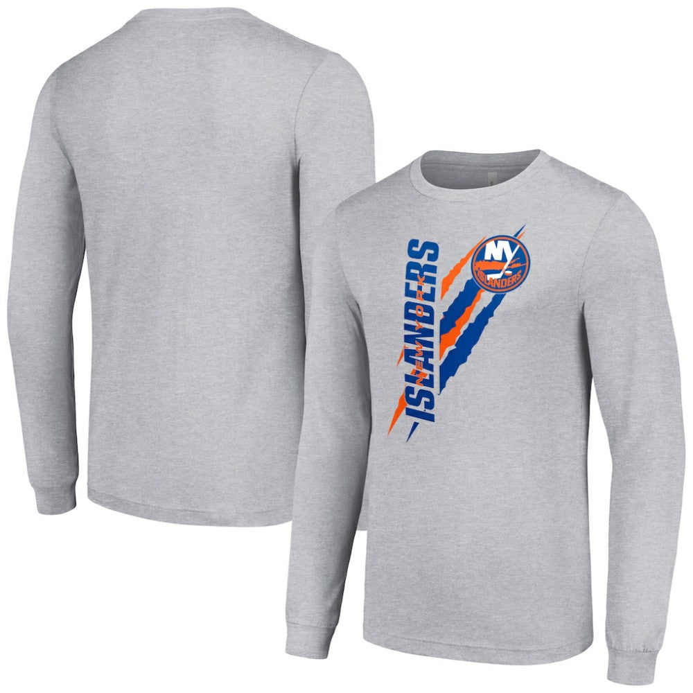 NHL New York Islanders Starter Color Scratch Long-Sleeve T-Shirt