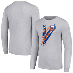 NHL New York Islanders Starter Color Scratch Long-Sleeve T-Shirt