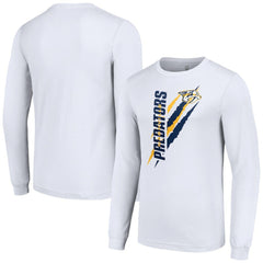 NHL Nashville Predators Starter Color Scratch Long-Sleeve T-Shirt