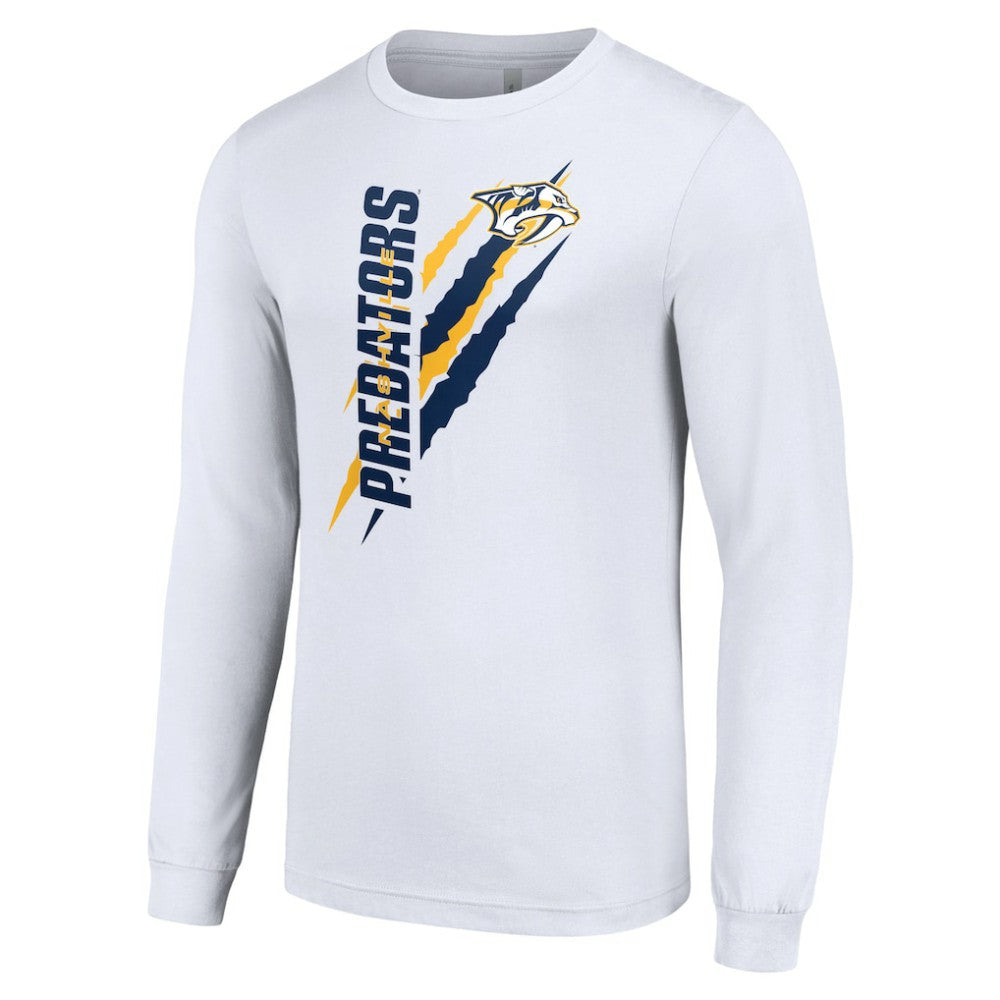 NHL Nashville Predators Starter Color Scratch Long-Sleeve T-Shirt