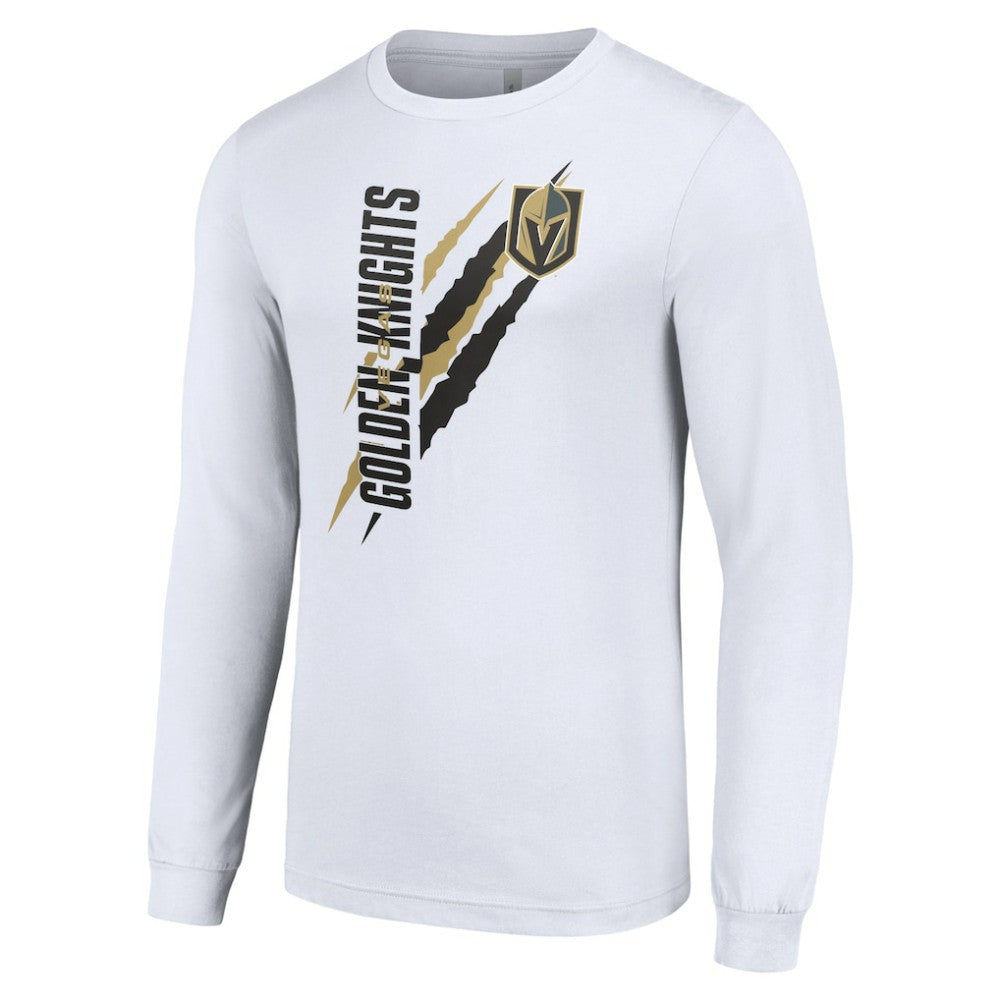 NHL Vegas Golden Knights Starter Color Scratch Long-Sleeve T-Shirt