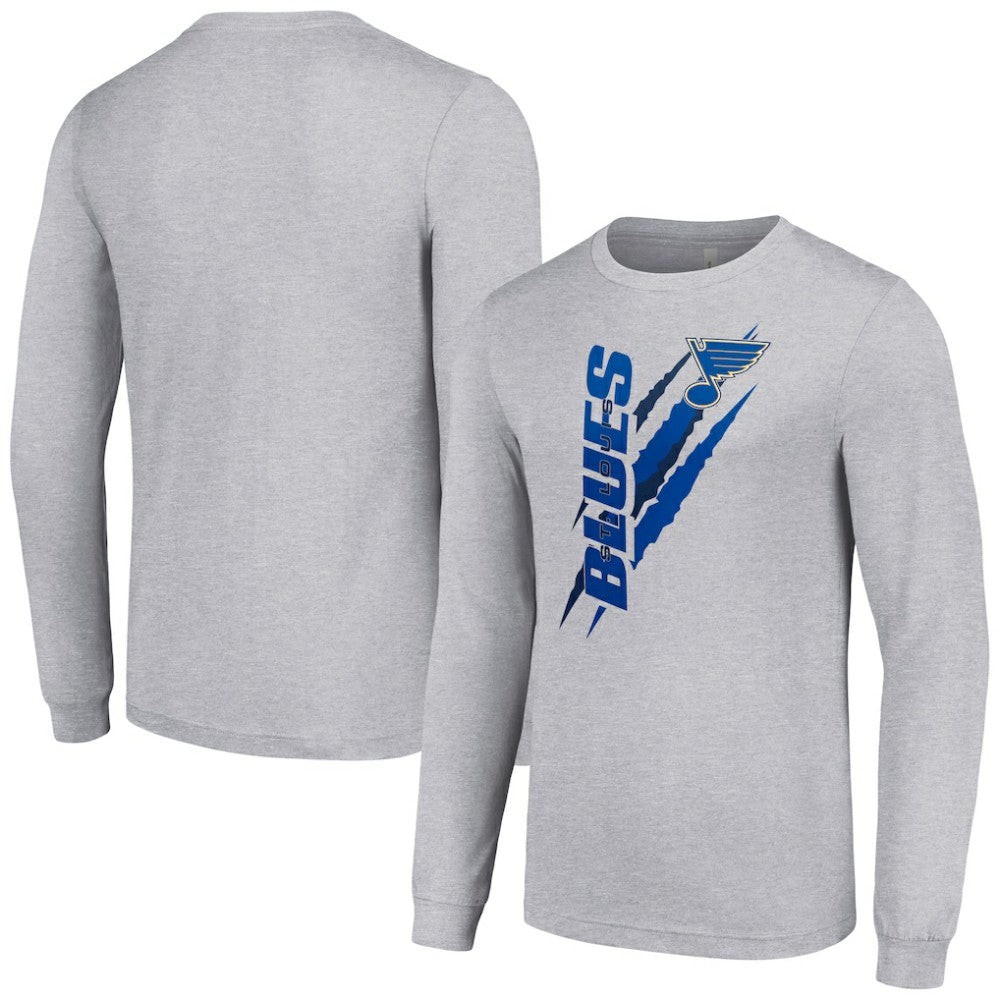 NHL St. Louis Blues Starter Color Scratch Long-Sleeve T-Shirt