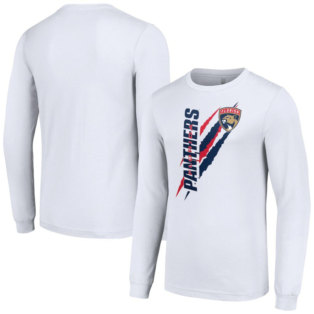 NHL Florida Panthers Starter Color Scratch Long-Sleeve T-Shirt