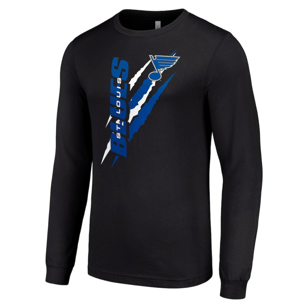 NHL St. Louis Blues Starter Color Scratch Long-Sleeve T-Shirt