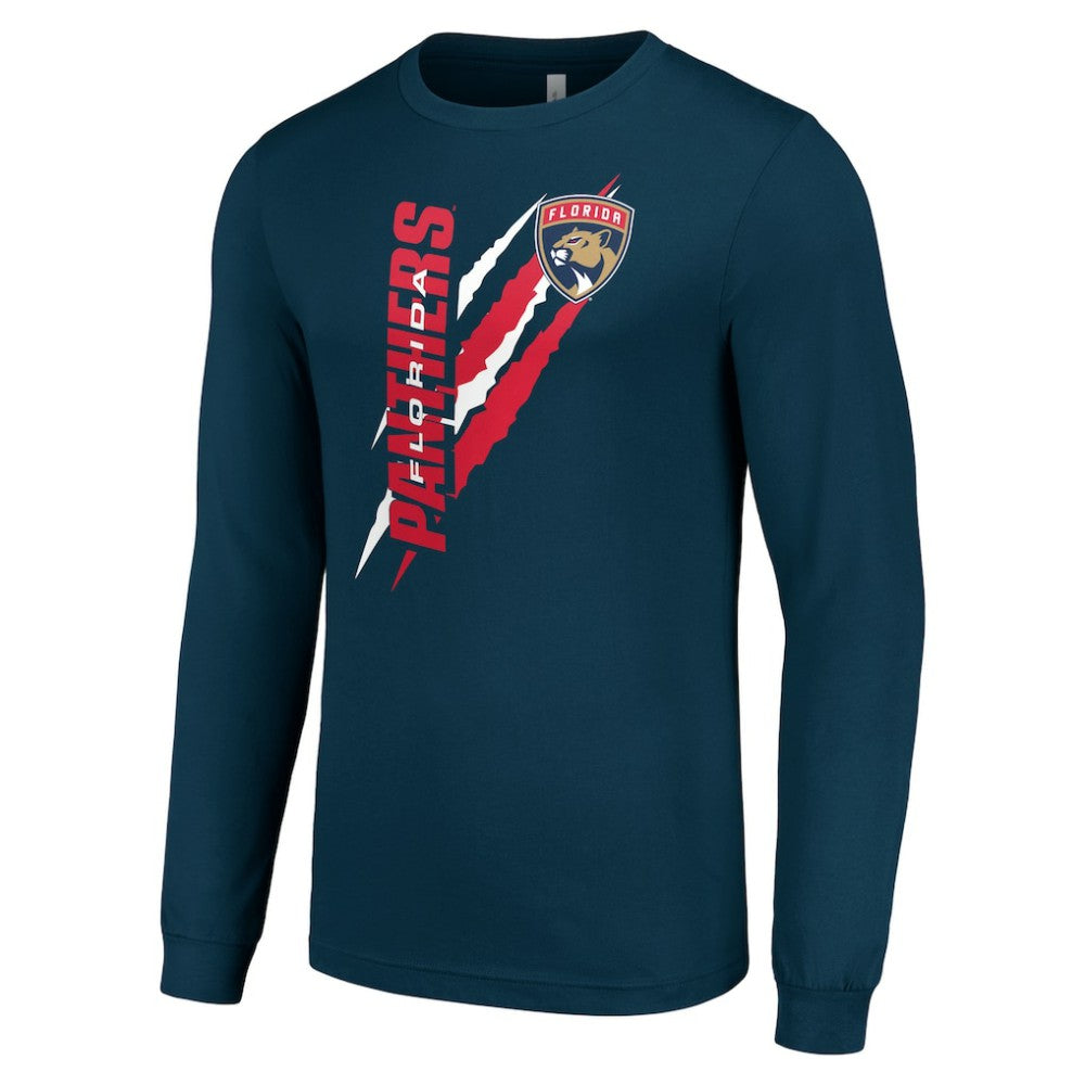 NHL Florida Panthers Starter Color Scratch Long-Sleeve T-Shirt