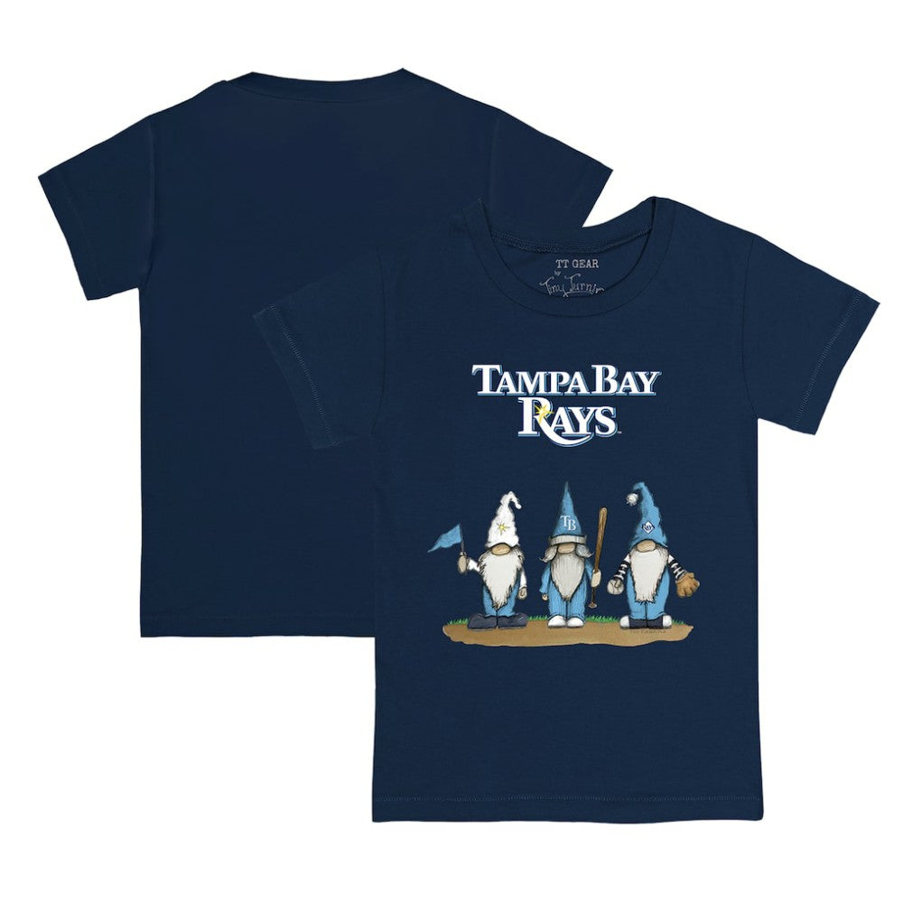 Navy Tampa Bay Rays Tiny Turnip Youth Gnomes T-Shirt