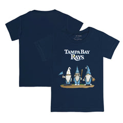 Navy Tampa Bay Rays Tiny Turnip Youth Gnomes T-Shirt
