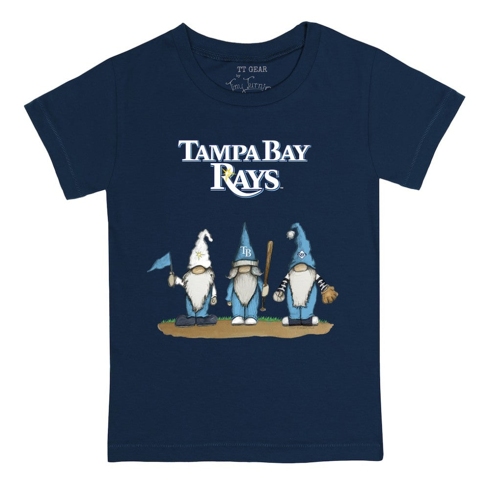 Navy Tampa Bay Rays Tiny Turnip Youth Gnomes T-Shirt