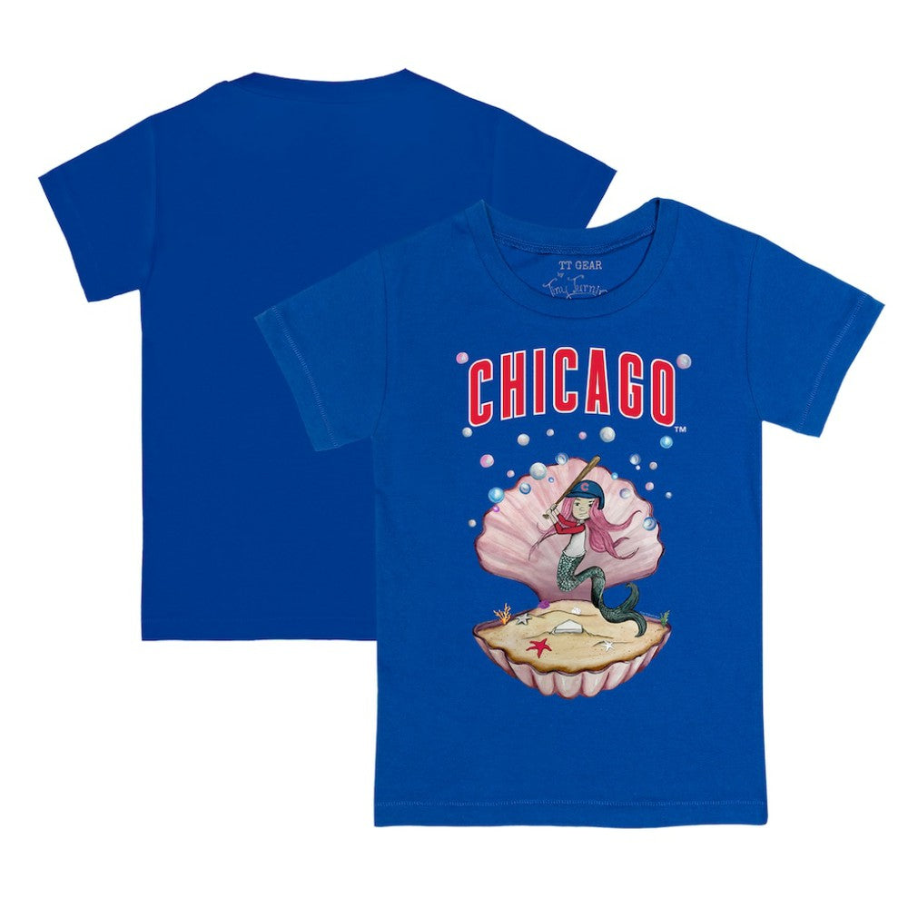 Royal Chicago Cubs Tiny Turnip Youth Mermaid T-Shirt