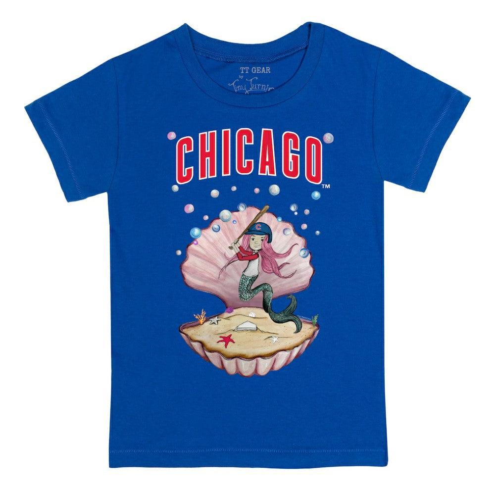Royal Chicago Cubs Tiny Turnip Youth Mermaid T-Shirt