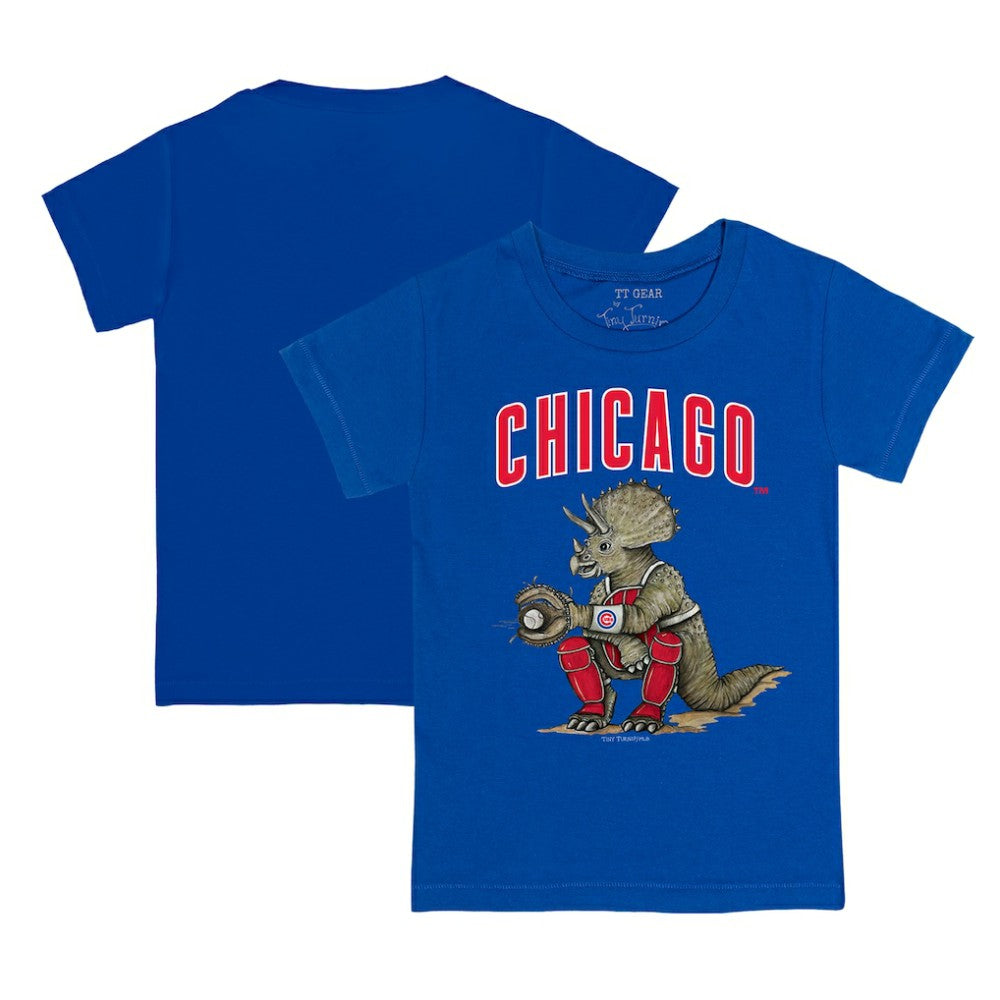 Royal Chicago Cubs Tiny Turnip Youth Triceratops T-Shirt