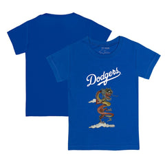 Royal Los Angeles Dodgers Tiny Turnip Youth 2024 Year of the Dragon T-Shirt