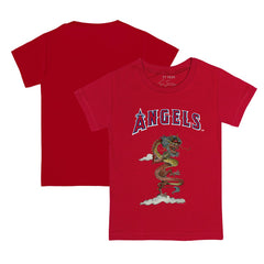 Red Los Angeles Angels Tiny Turnip Youth 2024 Year of the Dragon T-Shirt