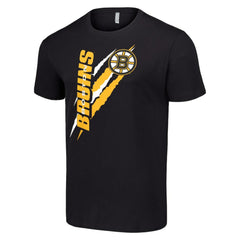 NHL Boston Bruins Starter Color Scratch T-Shirt