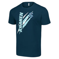 NHL Seattle Kraken Starter Color Scratch T-Shirt