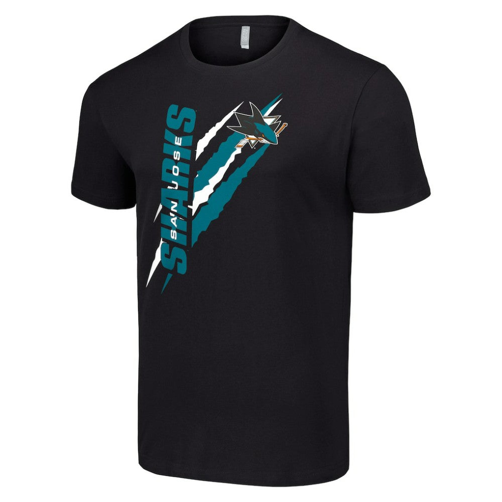 NHL San Jose Sharks Starter Color Scratch T-Shirt