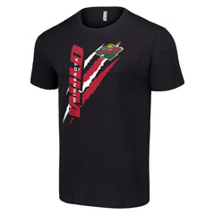 NHL Minnesota Wild Starter Color Scratch T-Shirt