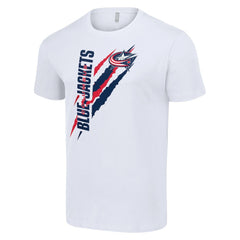 NHL Columbus Blue Jackets Starter Color Scratch T-Shirt