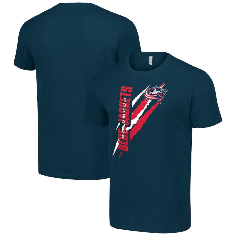 NHL Columbus Blue Jackets Starter Color Scratch T-Shirt