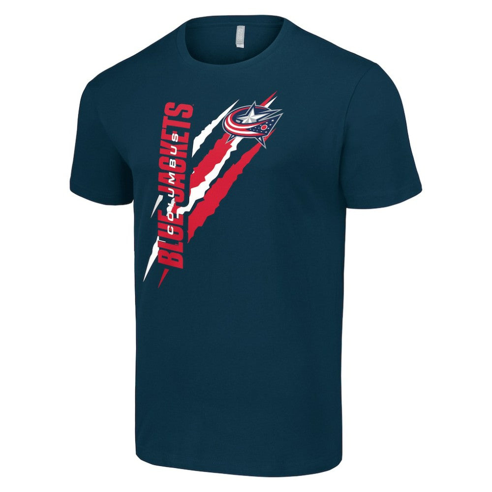 NHL Columbus Blue Jackets Starter Color Scratch T-Shirt