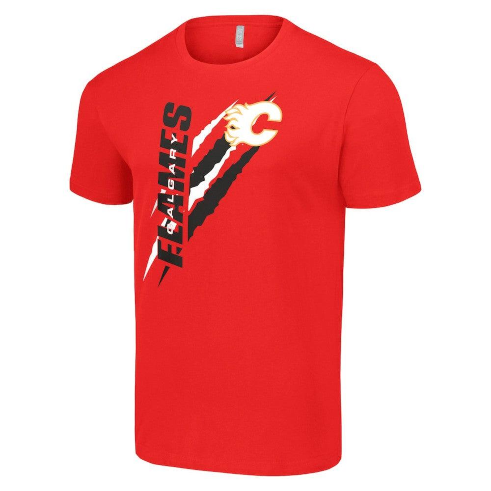 NHL Calgary Flames Starter Color Scratch T-Shirt
