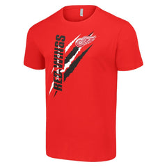 NHL Detroit Red Wings Starter Color Scratch T-Shirt