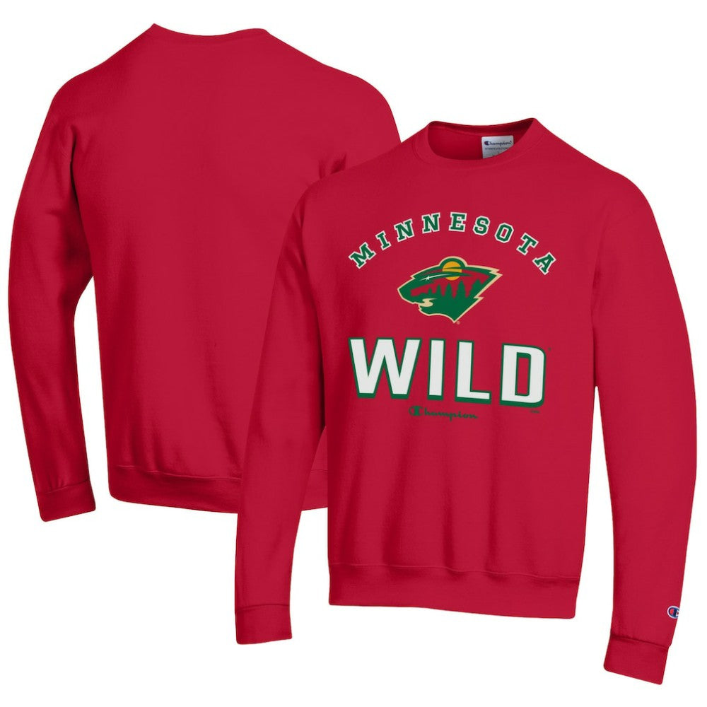 NHL Minnesota Wild Champion Eco Powerblend Crewneck Sweatshirt