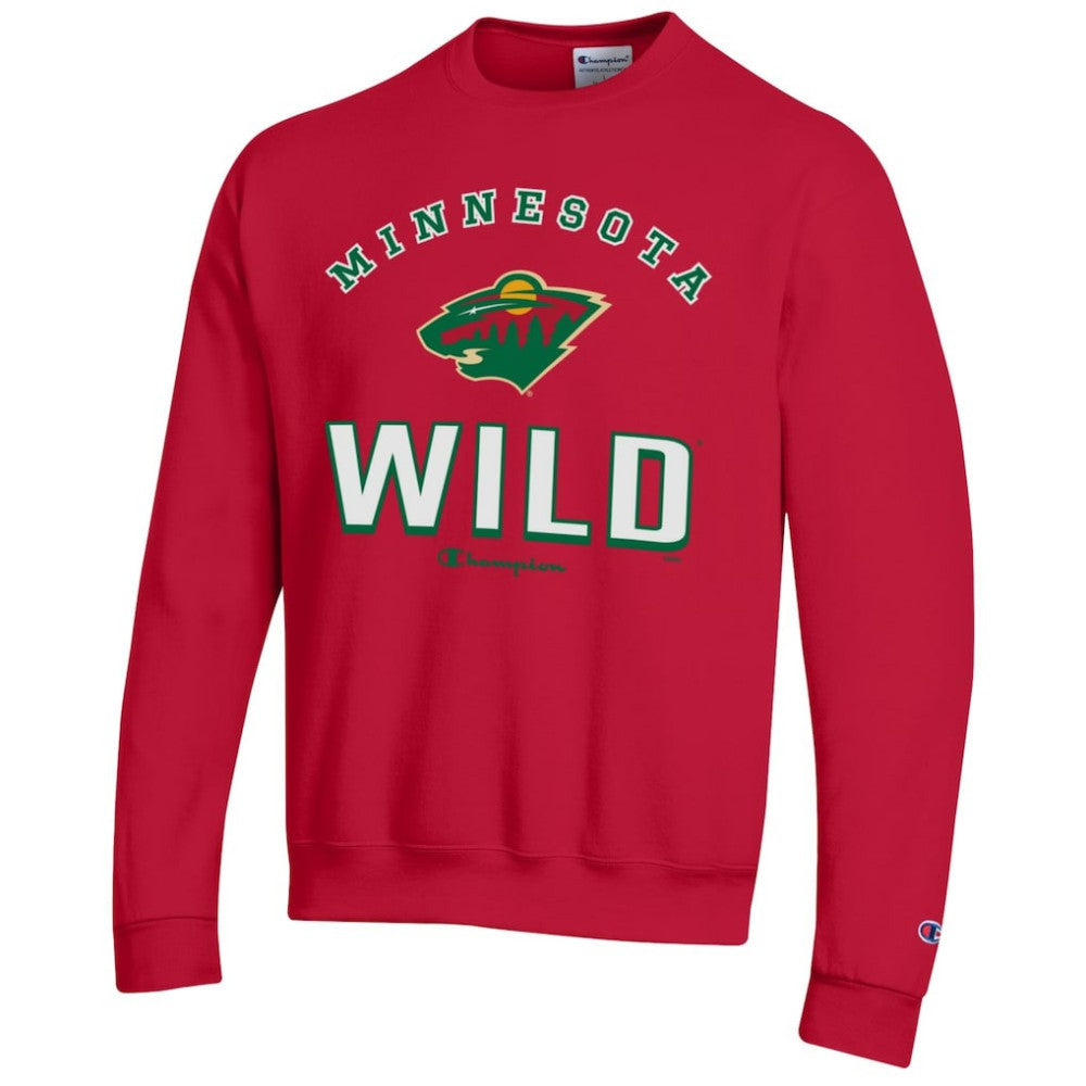 NHL Minnesota Wild Champion Eco Powerblend Crewneck Sweatshirt