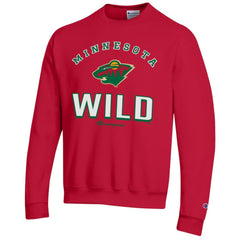NHL Minnesota Wild Champion Eco Powerblend Crewneck Sweatshirt